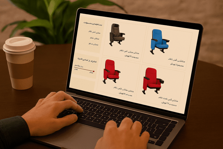 خرید اینترنتی تجهیزات سالن سینما