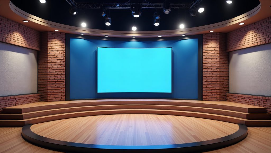 سیستم صوت و تصویر سالن‌ همایش و امفی تئاتر مدرن