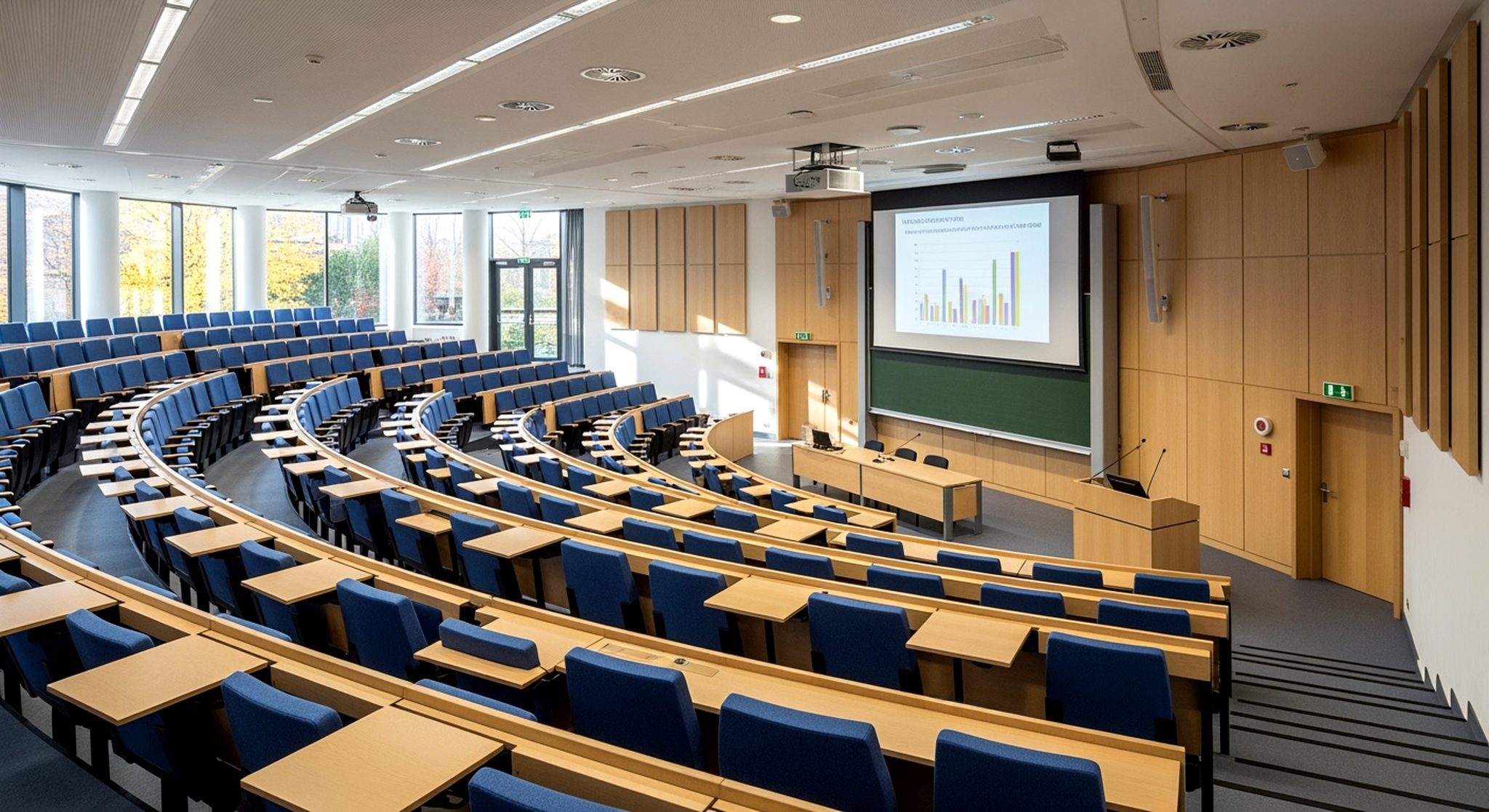 سالن آمفی‌ تئاتر دانشگاهی