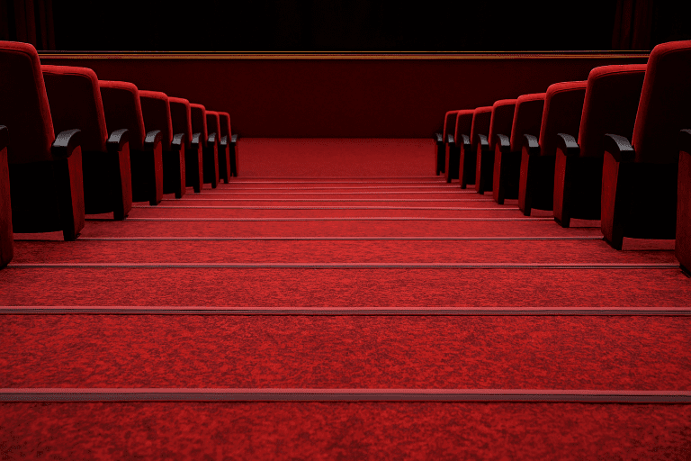 موکت حرفه‌ای برای سالن آمفی تئاتر